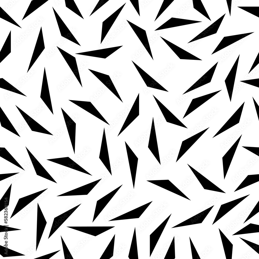 Seamless pattern background of triangles. Modern stylish texture