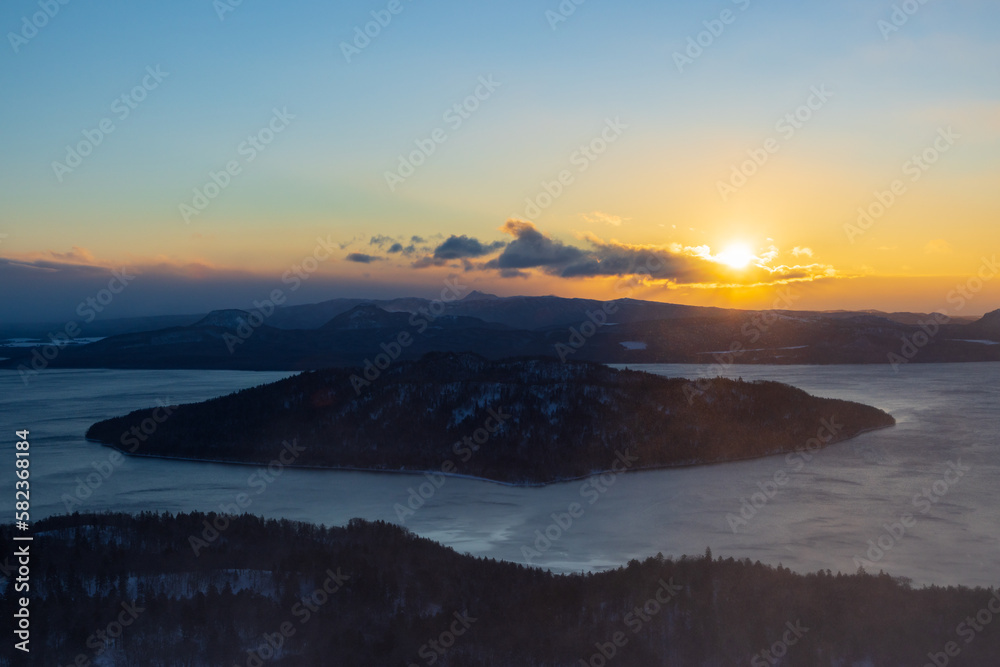 早朝の美幌峠からの眺め15