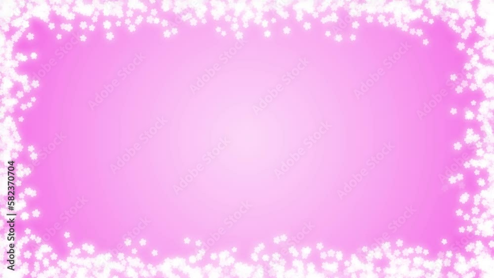 cherry blossom loop background material cherry blossom loop background material