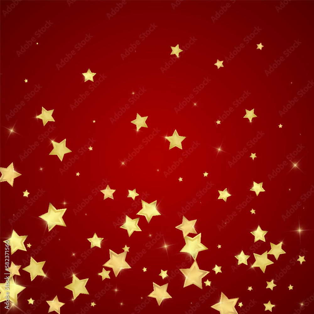 Magic stars vector overlay. Gold stars scattered Magic stars vector overlay. Gold stars scattered