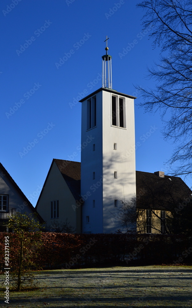 Church in the Town Bomlitz, Walsrode, Lower Saxony Church in the Town Bomlitz, Walsrode, Lower Saxony