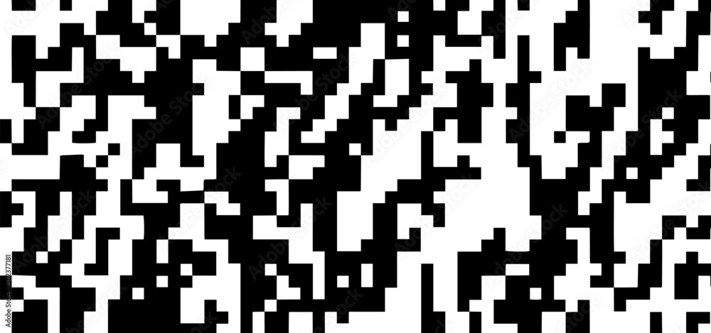 Abstract Black and White Geometric Pattern with Squares.Checkered pattern. Geometric background. Abstract wallpaper of the surface. Print for polygraphy, posters and textiles.