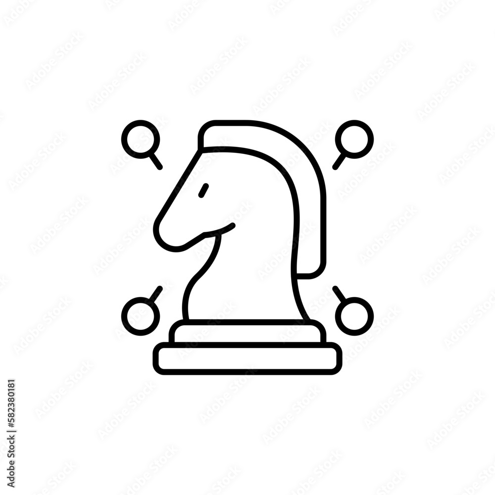 Strategy Framework icon in vector. Illustration Strategy Framework icon in vector. Illustration