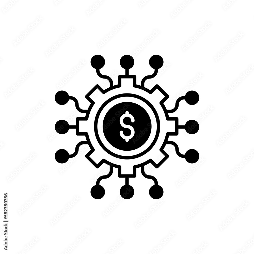 Money Management icon in vector. Illustration Money Management icon in vector. Illustration