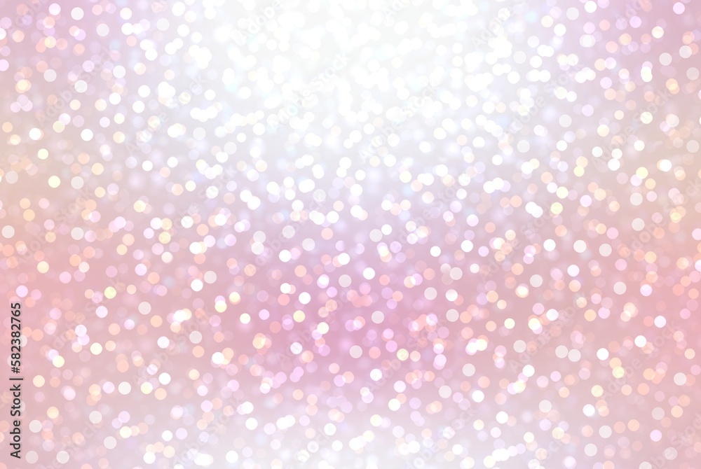 Light pink brilliance bokeh glowing background. Shiny confetti textured illustration. Light pink brilliance bokeh glowing background. Shiny confetti textured illustration.