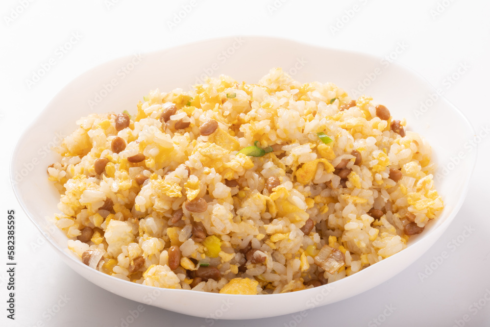納豆チャーハン 納豆チャーハン