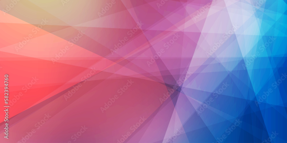 Colorful 3D Modern Style Triangle Shaped Translucent Overlaying Planes, Geometric Shapes Pattern, Broken Glass Effect - Abstract Futuristic Vector Background, Purple and Blue Texture Design Template Colorful 3D Modern Style Triangle Shaped Translucent Overlaying Planes, Geometric Shapes Pattern, Broken Glass Effect - Abstract Futuristic Vector Background, Purple and Blue Texture Design Template