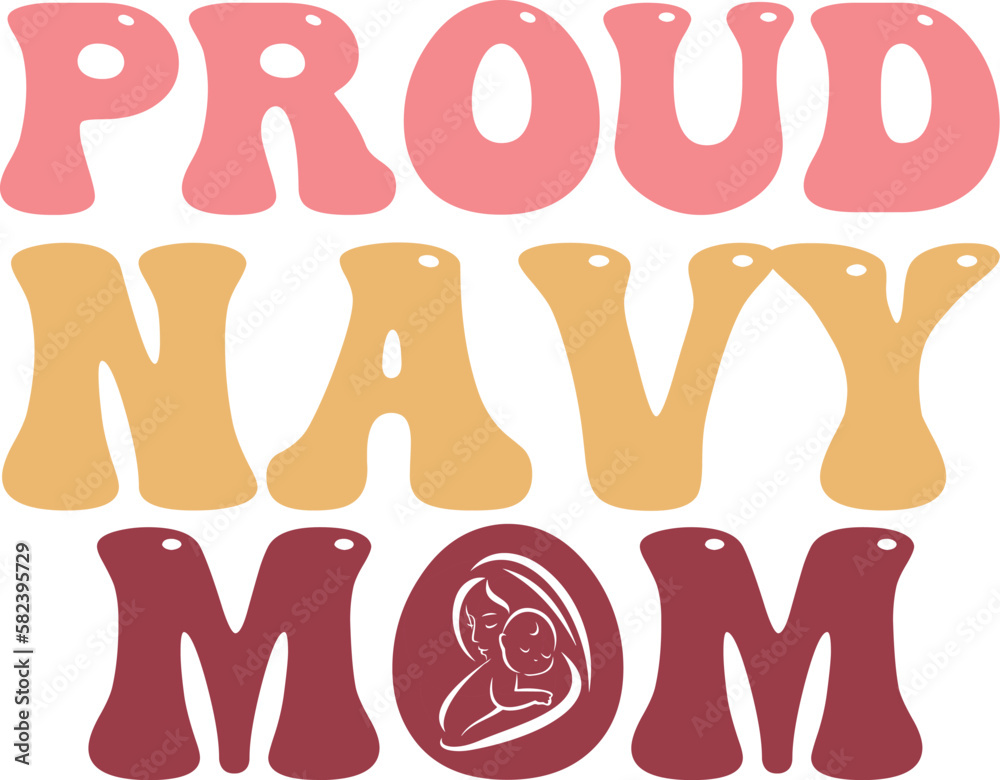 Proud navy mom
