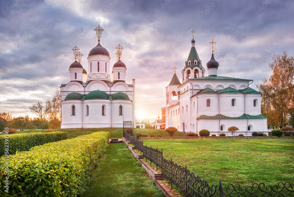 Transfiguration Cathedral and Intercession Church, Spaso-Preobrazhensky Monastery, Murom