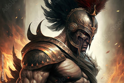 Ares God of War photo