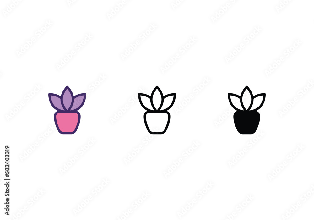 plant icons set with 3 styles, vector stock illustration
plant icons set with 3 styles, vector stock illustration