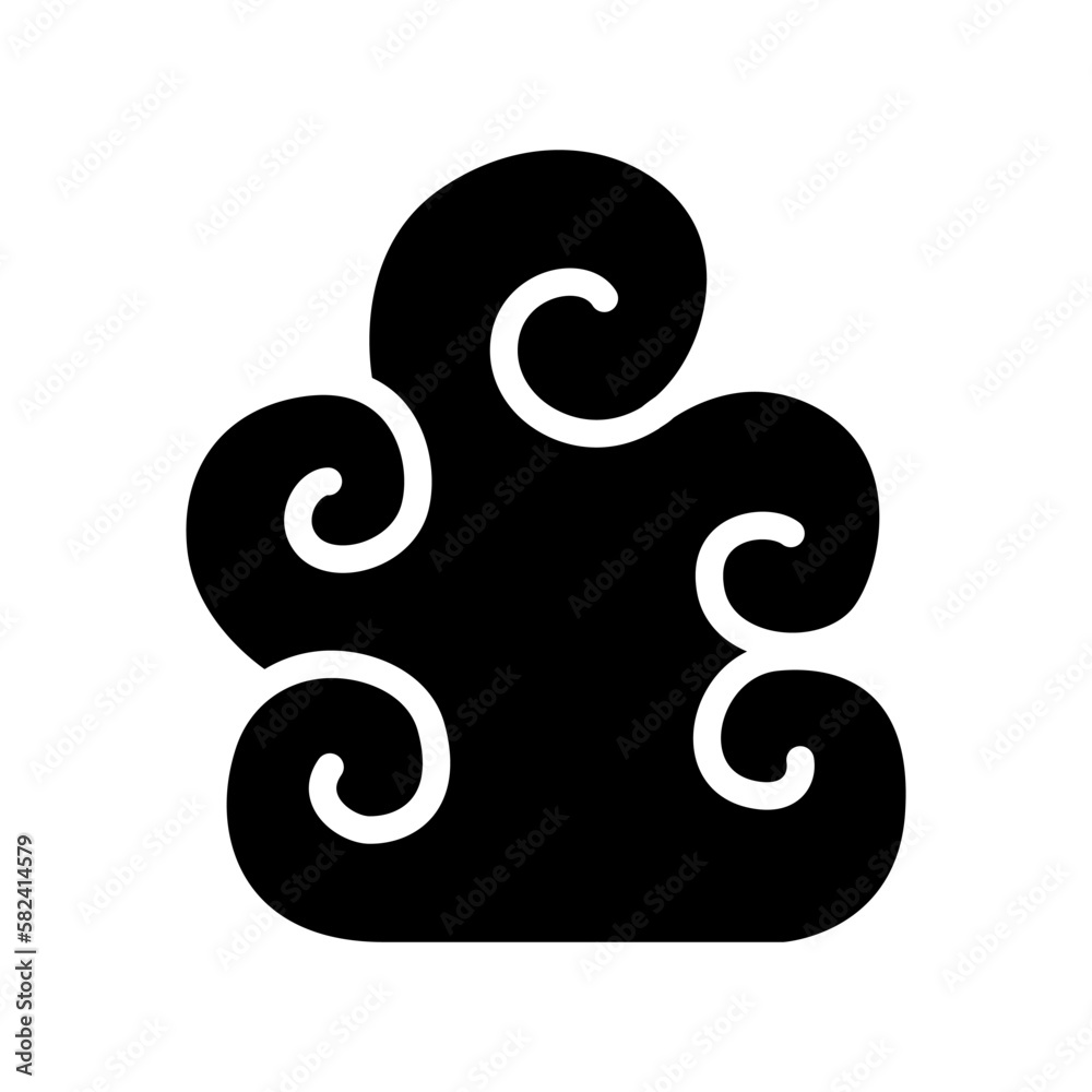 Chinese cloud icon Chinese cloud icon