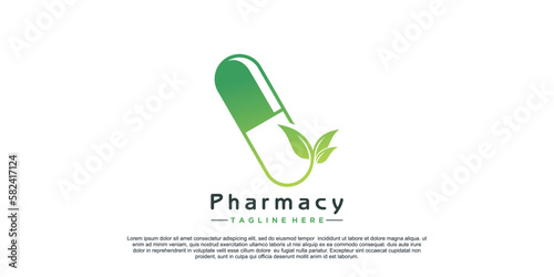 Apothecare pharmacy logo design unique concept Premium Vector Part 2