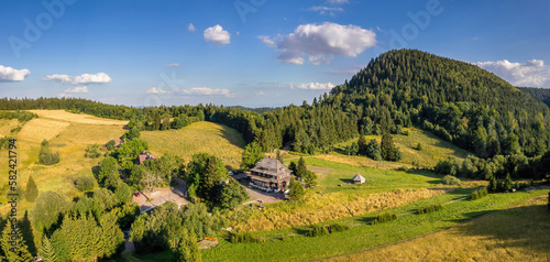 Andrzejowka PTTK mountain in Suche Mountains