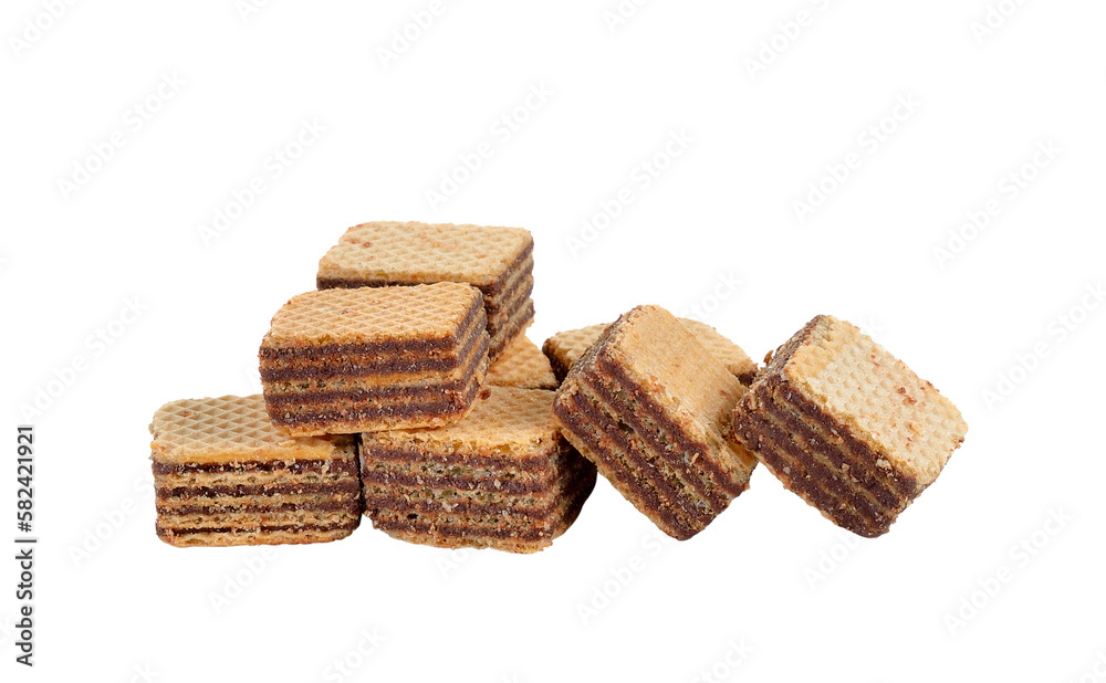 sweet wafer cream with chocolate on transparent png sweet wafer cream with chocolate on transparent png