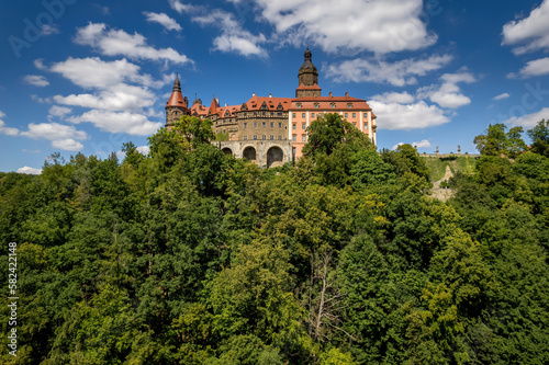 Ksiaz Castle in Walbrzych  Poland