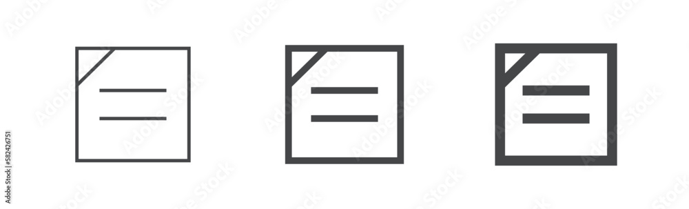 Clothes care icon, DRIP FLAT DRYING IN THE SHADE. International marking of fabric on the label. Set of washing symbol of different thickness. Clothes care icon, DRIP FLAT DRYING IN THE SHADE. International marking of fabric on the label. Set of washing symbol of different thickness.