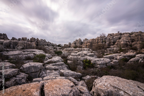 Torcal de Antequera, probably the most spectacular karst landscape in Europe. (Malaga, Spain)