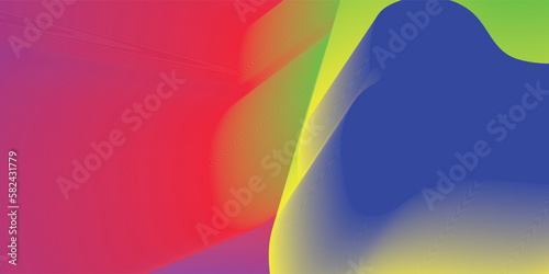 Creeative Abstract Colorful geometric background. Liquid color background design. Fluid shapes composition. 