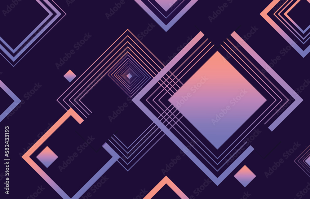 Abstract Pink And Purple Technology Gradient Squares And Lines Background Abstract Pink And Purple Technology Gradient Squares And Lines Background