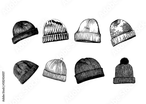 Beanie, Transparent Beanie Vector, Beanie Drawing, Beanie Artwork