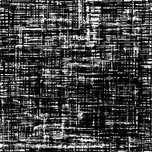 Vektorgrafik in schwarz und weiß in Stoffoptik.