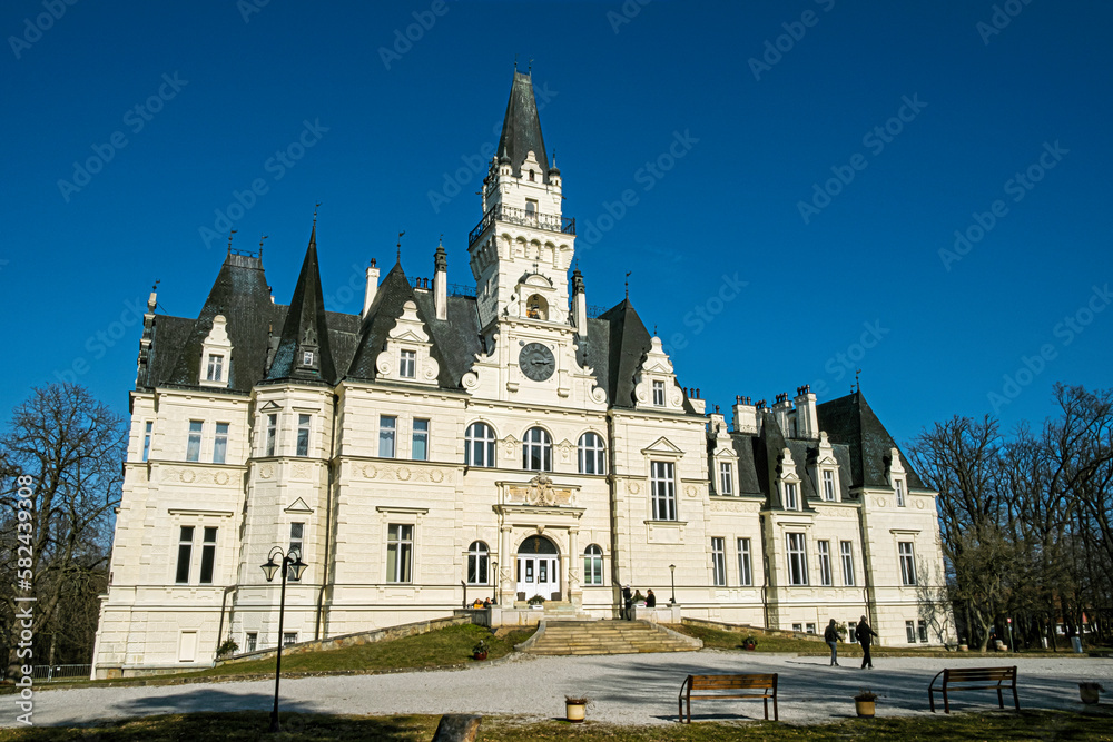 Budmerice castle in Slovak republic