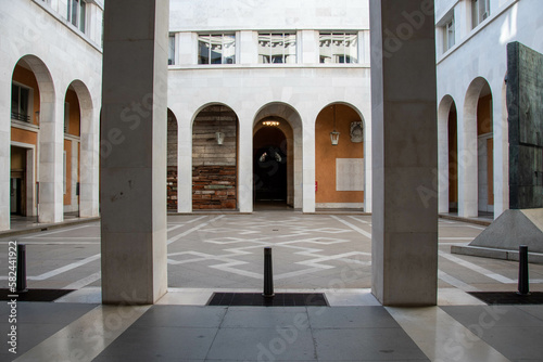 cortile interno cortile interno palazzo bo - l'università più antica d'italia