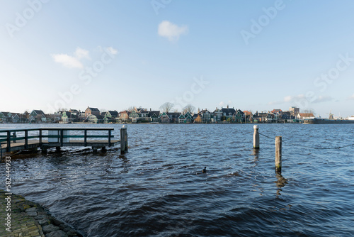 The peaceful countryside scenery and the house on the water © werkplaats