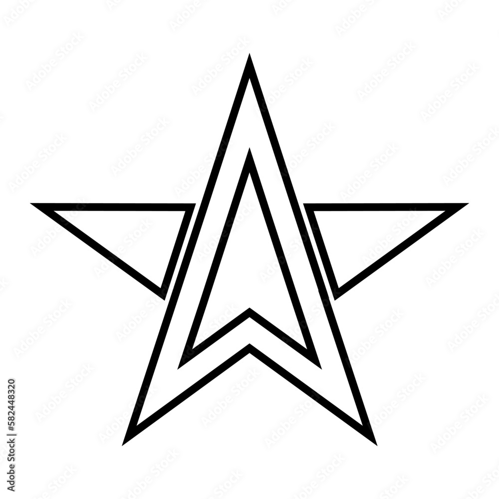 Star icon vector. Sparkles star illustration sign. Star symbol or logo. Star icon vector. Sparkles star illustration sign. Star symbol or logo.