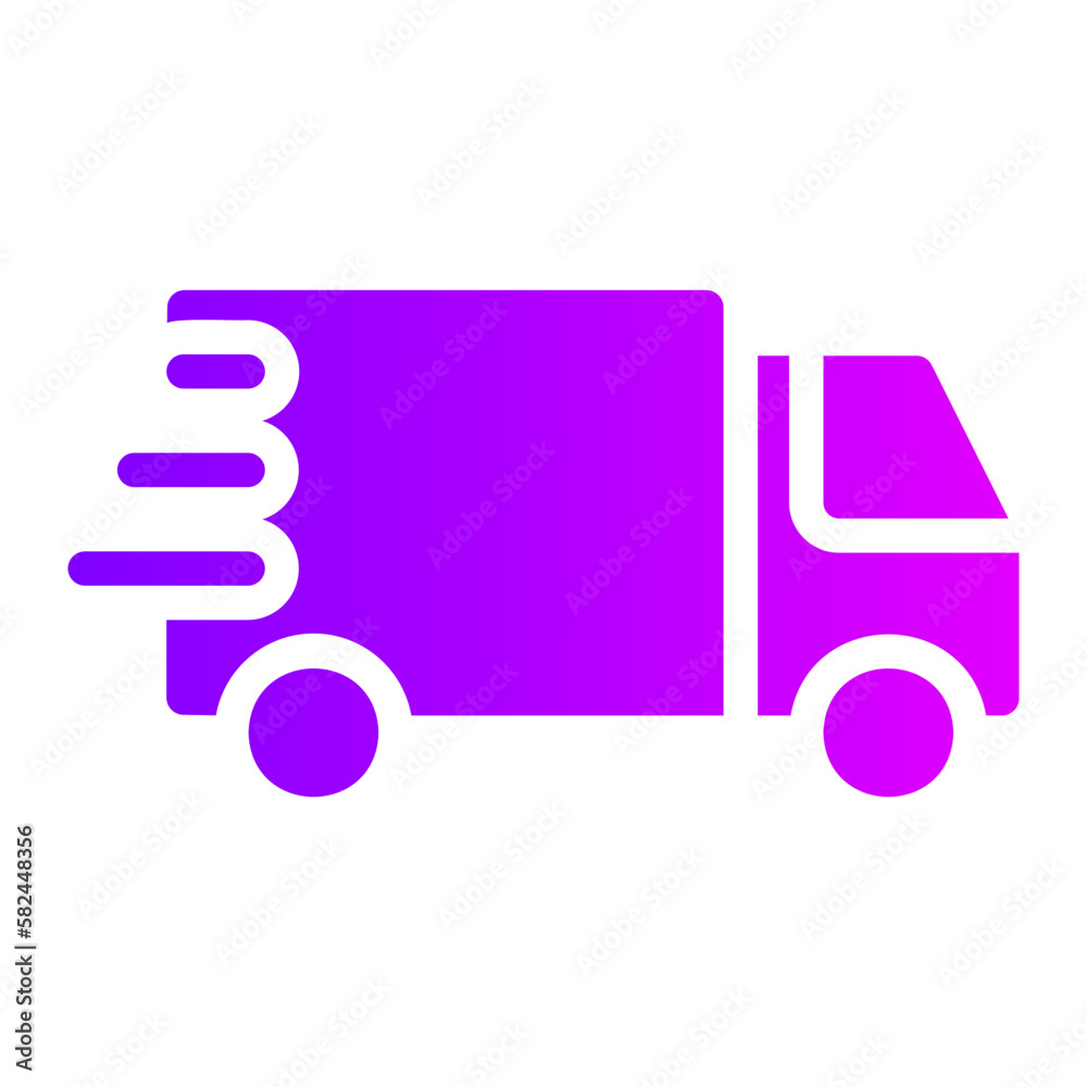 delivery gradient icon delivery gradient icon