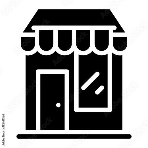 marketplace glyph icon