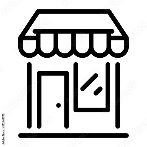 marketplace line icon