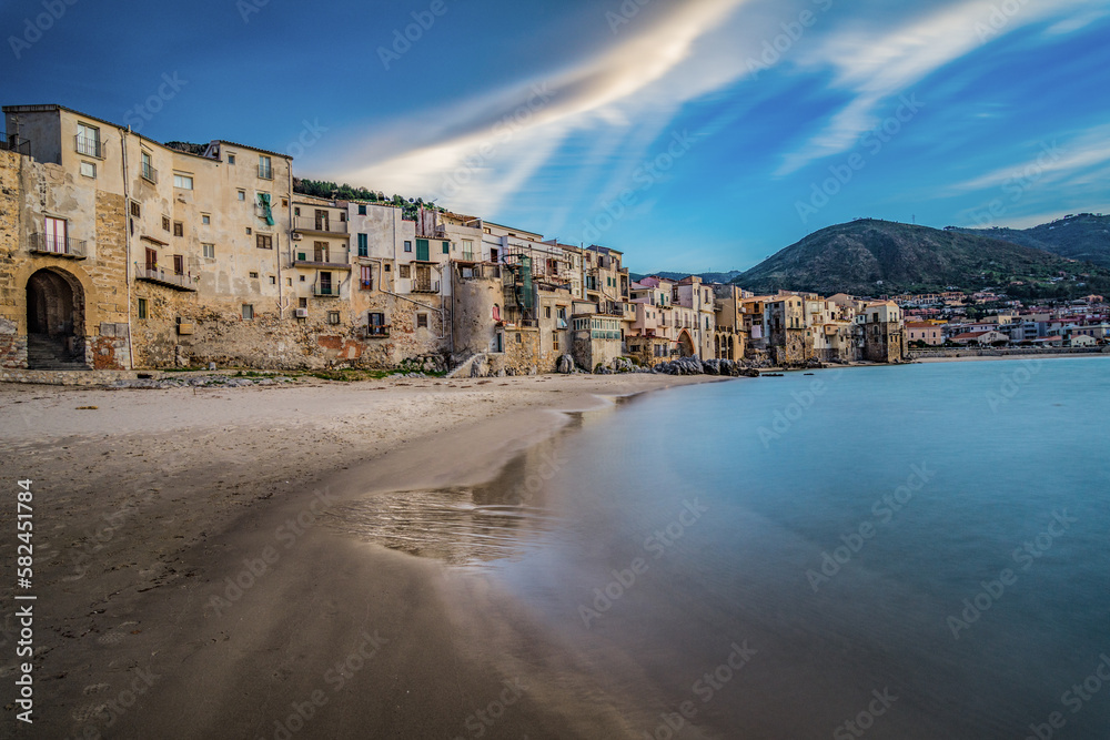 The picturesque seaside village of Cefalù, Sicily