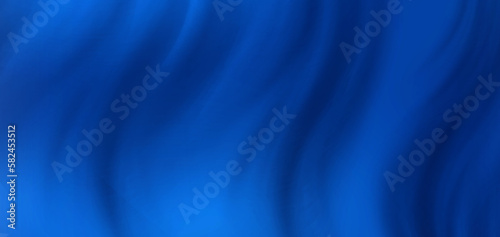 Blue cloth background abstract with soft waves