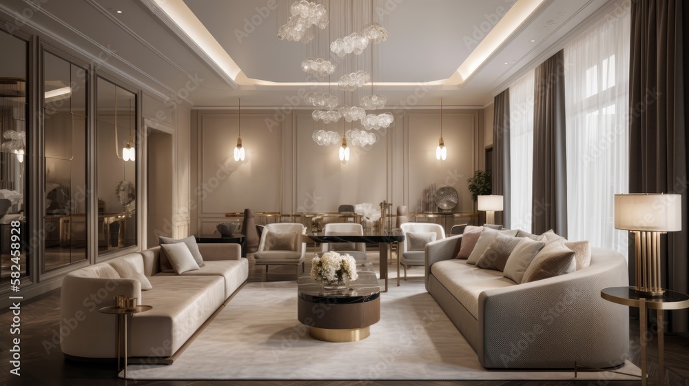 Luxurious Family Home Interior in Dubai's Most Exclusive Neighborhood ...