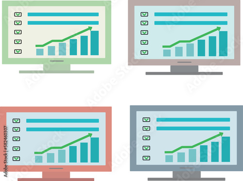 business graphs and charts