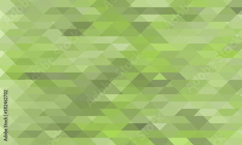 Mosaic abstract vector background color green tea. Texture of geometric shapes