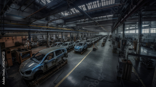 factory, industry, industrial, car, building, machine, plant, metal, construction, warehouse, steel, manufacturing, abandoned, business, architecture, train, interior, equipment, transportation, work,