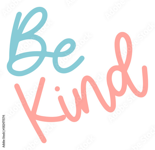 Positive Word Sticker Illustration