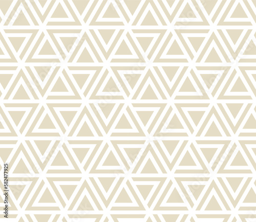 Vector seamless with geometric triangle pattern 
