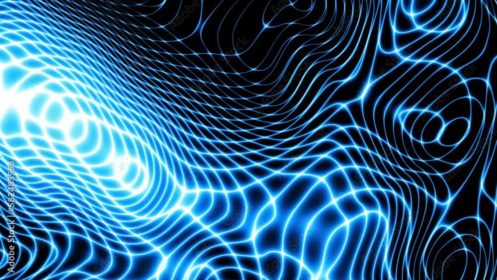 Seamless abstract wavy background for loop playback. 4k video Seamless abstract wavy background for loop playback. 4k video