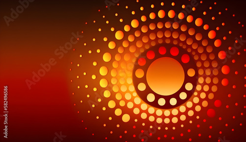 abstract orange background