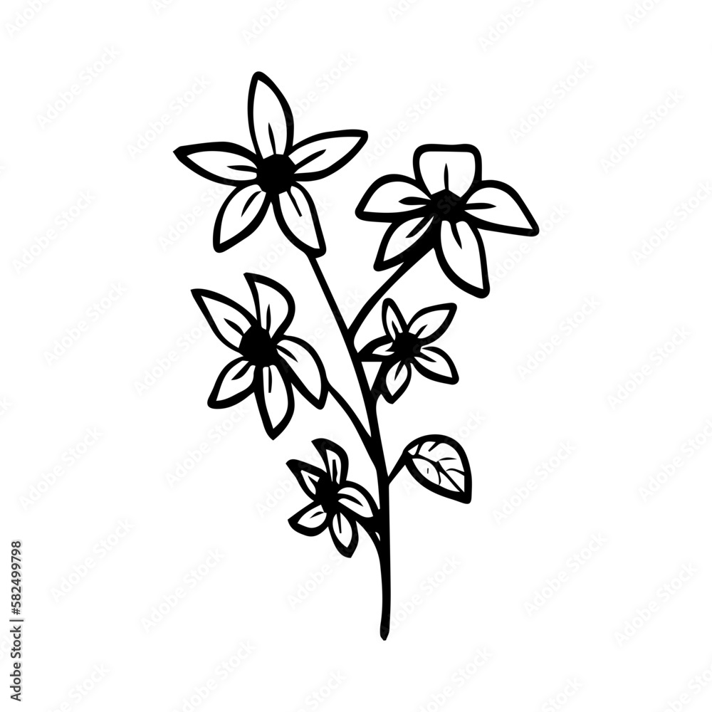 flower floral element flower floral element