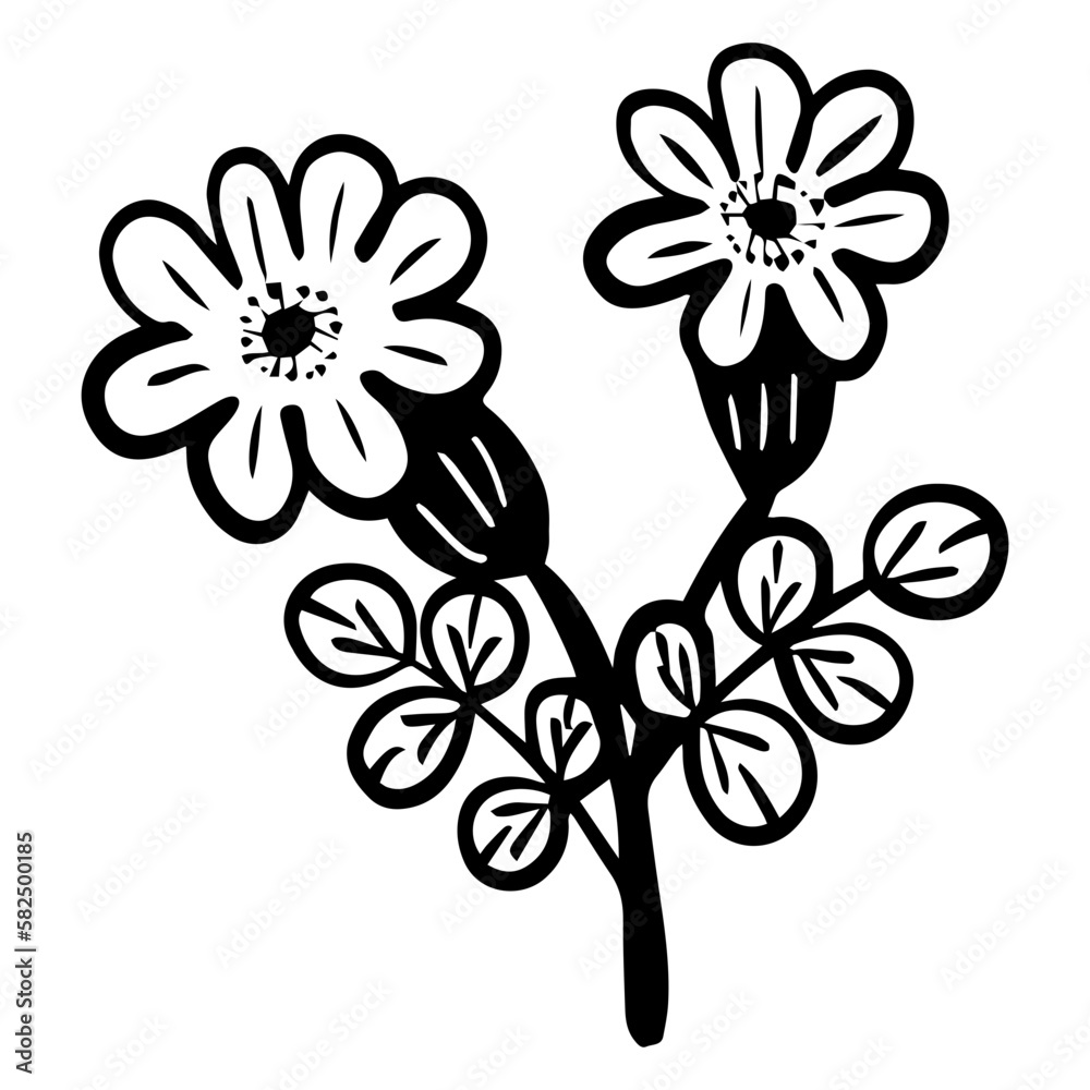 floral flower element