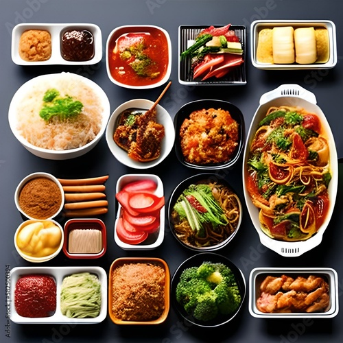 Comida coreana/oriental 2 (korean/oriental food 2) - generative IA