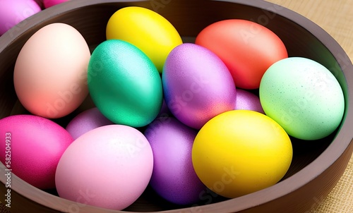 Easter eggs - Generative ai
