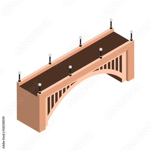 Bridge Isometric Icon