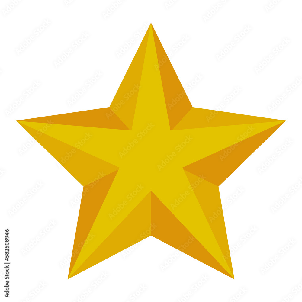 Obraz premium Christmas star PNG image icon with transparent background
