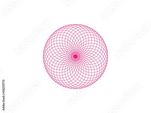 Fototapeta Naklejka Na Ścianę i Meble -  Isolated colorful circular shape vector logo. Modern Logo Technology for Business, Creative Technology Symbols for Companies, Logotypes of Digital Concepts and Circles, Connections and Networks